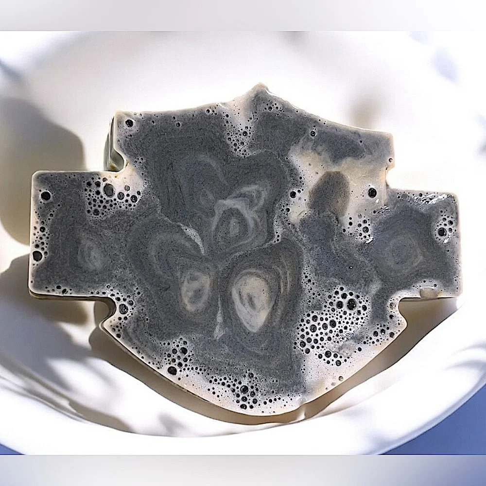 Passion fruit Harley Davidson Soap 5x3in 5oz HANDMADE Shea butter